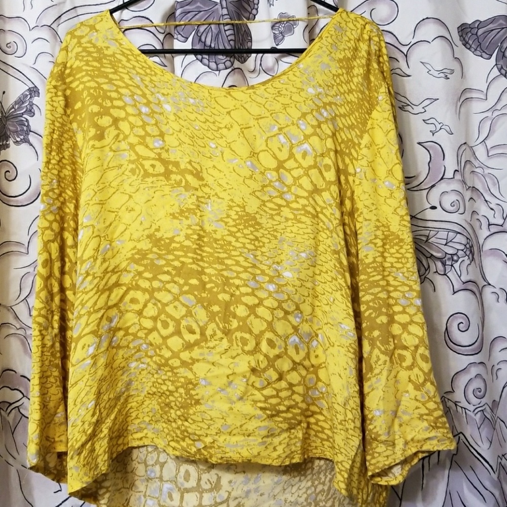 Some days login drape back blouse